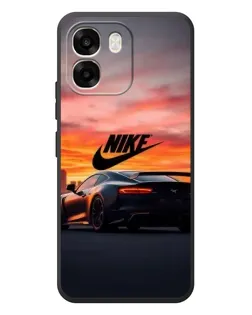 Чехол для OPPO A6 с картинкой «Nike и суперкар»