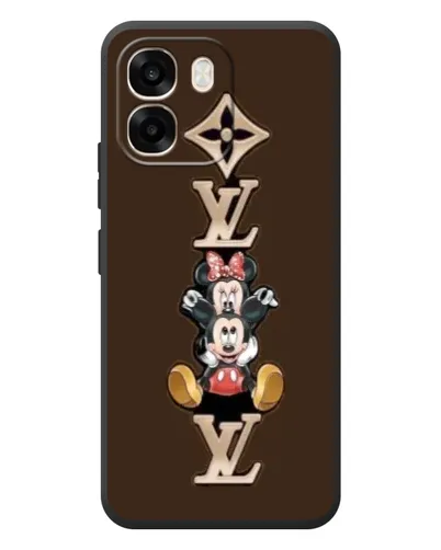 Чехол для OPPO A6 с картинкой «LV и Микки Маус»