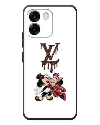 Чехол для OPPO A6 с картинкой «LV и Микки Маус»