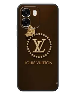 Чехол для OPPO A6 с картинкой «LV — золотая печать»