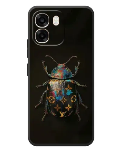 Чехол для OPPO A6 с картинкой «LV — мраморный принт»