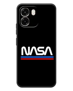 Чехол для OPPO A6 с картинкой «NASA — классика Red Blue»