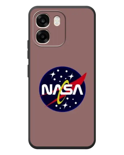 Чехол для OPPO A6 с картинкой «NASA — ретро космос»