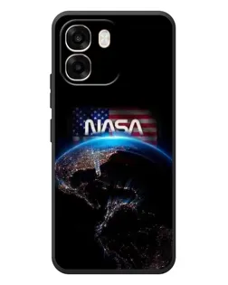 Чехол для OPPO A6 с картинкой «Земля из космоса NASA»