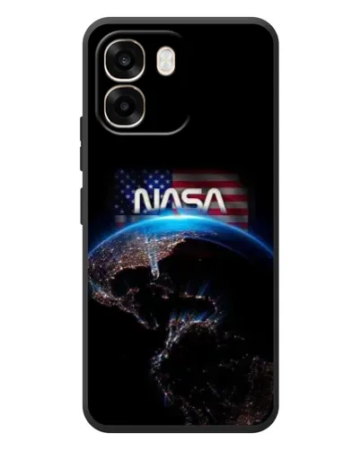 Чехол для OPPO A6 с картинкой «Земля из космоса NASA»