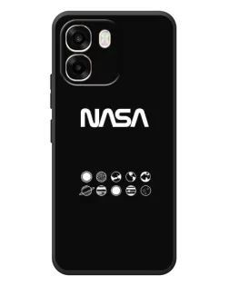 Чехол для OPPO A6 с картинкой «NASA — технический принт»
