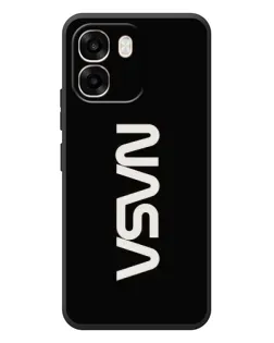 Чехол для OPPO A6 с картинкой «NASA — вертикальный логотип»