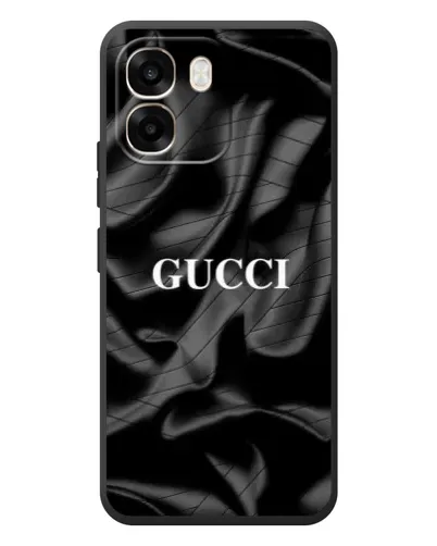 Чехол для OPPO A6 с картинкой «Gucci — шелковые волны»