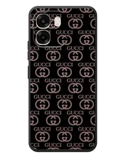 Чехол для OPPO A6 с картинкой «Классическая монограмма Gucci»
