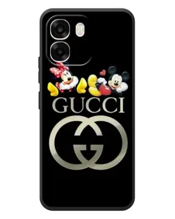 Чехол для OPPO A6 с картинкой «Gucci — герои Disney»
