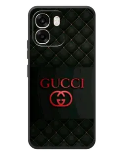 Чехол для OPPO A6 с картинкой «Gucci — стеганый черный»