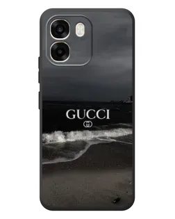 Чехол для OPPO A6 с картинкой «Gucci — морской прибой»