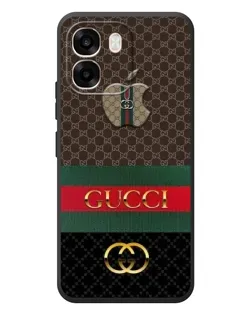 Чехол для OPPO A6 с картинкой «Gucci — брендированный десерт»