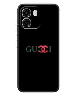Чехол для OPPO A6 с картинкой «Gucci — красный градиент»