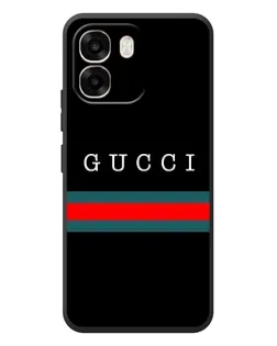 Чехол для OPPO A6 с картинкой «Gucci — красный пояс»