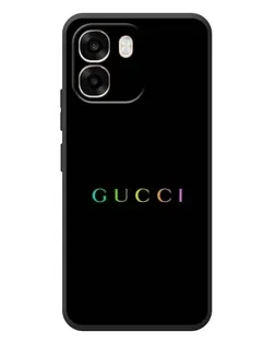 Чохол для OPPO A6 з картинкою «Gucci — неоновий мінімалізм»