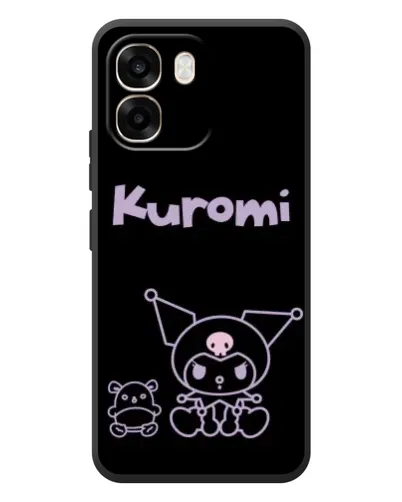 Чохол для OPPO A6 з картинкою «Kuromi — чорний мінімалізм» Чохол для OPPO A6 з картинкою «Kuromi — чорний мінімалізм»