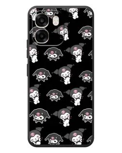 Чохол для OPPO A6 з картинкою «Чорний паттерн Kuromi» Чохол для OPPO A6 з картинкою «Чорний паттерн Kuromi»
