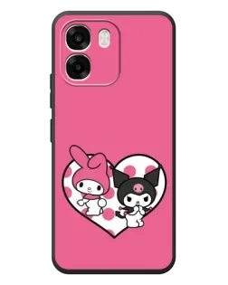 Чохол для OPPO A6 з картинкою «Kuromi та My Melody» Чохол для OPPO A6 з картинкою «Kuromi та My Melody»