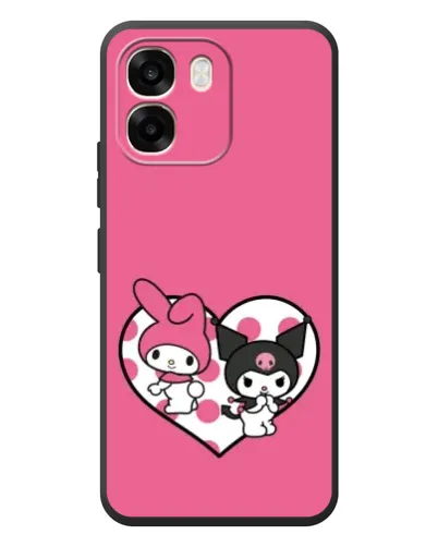 Чохол для OPPO A6 з картинкою «Kuromi та My Melody» Чохол для OPPO A6 з картинкою «Kuromi та My Melody»