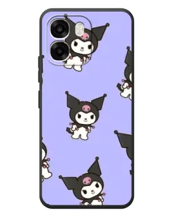 Чохол для OPPO A6 з картинкою «Паттерн з Kuromi» Чохол для OPPO A6 з картинкою «Паттерн з Kuromi»