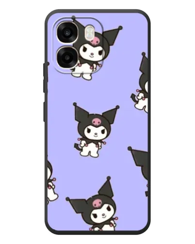 Чохол для OPPO A6 з картинкою «Паттерн з Kuromi» Чохол для OPPO A6 з картинкою «Паттерн з Kuromi»