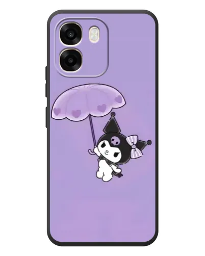 Чохол для OPPO A6 з картинкою «Kuromi з парасолькою» Чохол для OPPO A6 з картинкою «Kuromi з парасолькою»