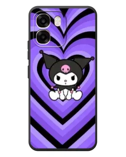 Чохол для OPPO A6 з картинкою «Kuromi та фіолетові серця» Чохол для OPPO A6 з картинкою «Kuromi та фіолетові серця»