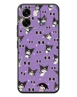 Чохол для OPPO A6 з картинкою «Kuromi — патерн» Чохол для OPPO A6 з картинкою «Kuromi — патерн»