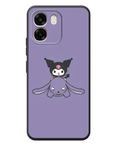 Чохол для OPPO A6 з картинкою «Kuromi на ліловому фоні» Чохол для OPPO A6 з картинкою «Kuromi на ліловому фоні»