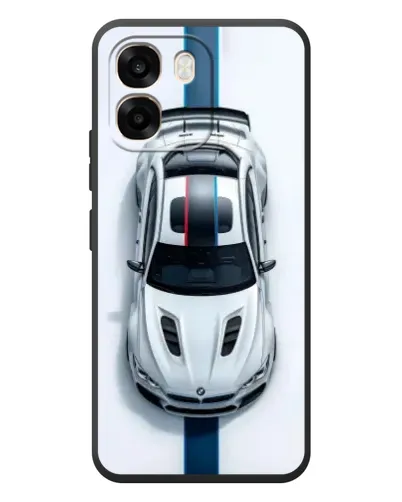Чехол для OPPO A6 с картинкой «Вид сверху — BMW M»