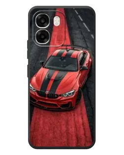 Чехол для OPPO A6 с картинкой «BMW на красной дорожке»