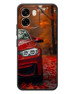 Чехол для OPPO A6 с картинкой «Осенняя BMW M4»