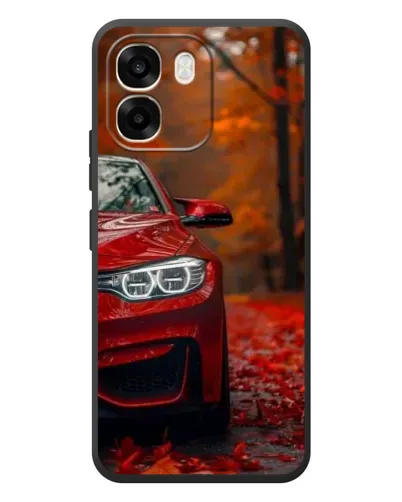 Чехол для OPPO A6 с картинкой «Осенняя BMW M4»