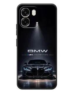 Чохол для OPPO A6 з картинкою «BMW крізь нічне місто»