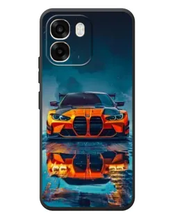 Чохол для OPPO A6 з картинкою «BMW — золота емблема»