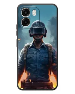 Чехол для OPPO A6 с картинкой «PUBG — реалистичный герой»