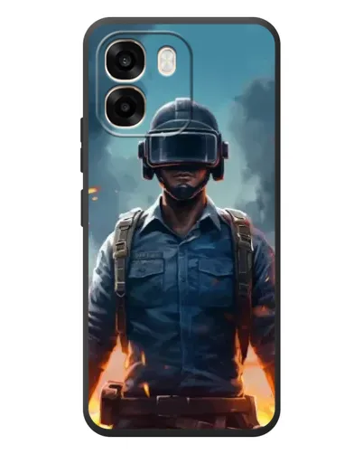 Чехол для OPPO A6 с картинкой «PUBG — реалистичный герой» Чехол для OPPO A6 с картинкой «PUBG — реалистичный герой»