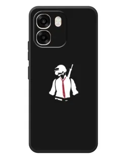 Чехол для OPPO A6 с картинкой «PUBG — силуэт воина»