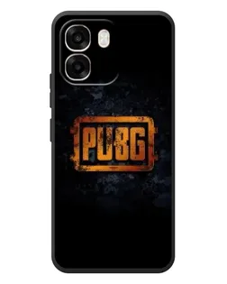 Чехол для OPPO A6 с картинкой «PUBG — золотой логотип»