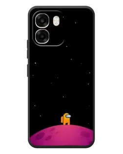Чехол для OPPO A6 с картинкой «Одинокий герой на планете»