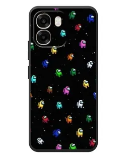 Чехол для OPPO A6 с картинкой «Экипаж Among Us»