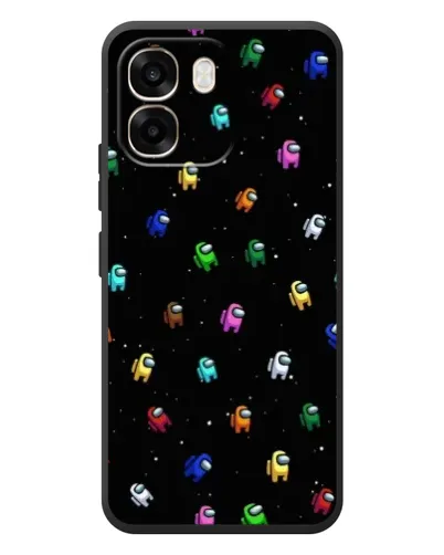 Чехол для OPPO A6 с картинкой «Экипаж Among Us» Чехол для OPPO A6 с картинкой «Экипаж Among Us»