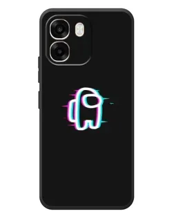 Чехол для OPPO A6 с картинкой «Among Us неон»