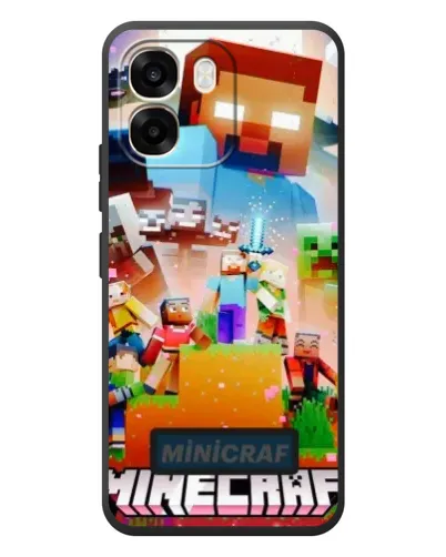 Чехол для OPPO A6 с картинкой «Minecraft герои игры» Чехол для OPPO A6 с картинкой «Minecraft герои игры»