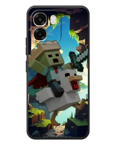 Чехол для OPPO A6 с картинкой «Стив и гусь» Чехол для OPPO A6 с картинкой «Стив и гусь»