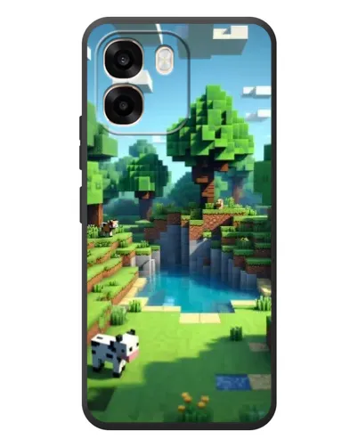 Чехол для OPPO A6 с картинкой «Minecraft летний день» Чехол для OPPO A6 с картинкой «Minecraft летний день»