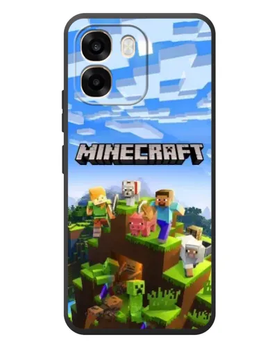 Чехол для OPPO A6 с картинкой «Minecraft классический мир» Чехол для OPPO A6 с картинкой «Minecraft классический мир»