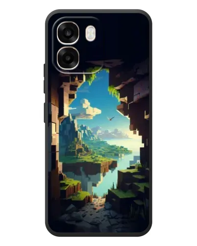 Чехол для OPPO A6 с картинкой «Вид из пещеры» Чехол для OPPO A6 с картинкой «Вид из пещеры»