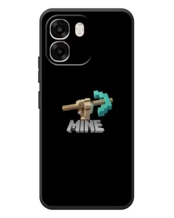 Чехол для OPPO A6 с картинкой «Алмазная кирка»